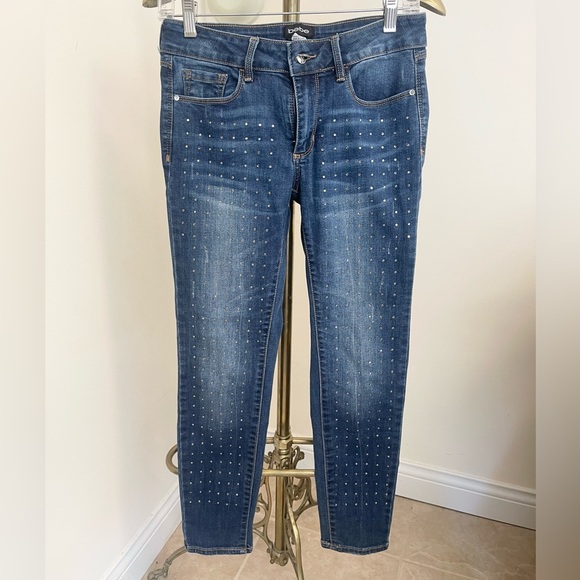 bebe | Jeans | Sparkling Early 200s Bebe Heartbreaker Cropped ...